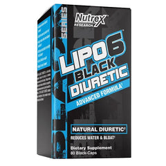 LIPO 6 BLACK DIURETIC 80 CAPS NUTREX