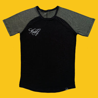 PLAYERA MANGA CORTA NEGRO CON VERDE KONG CLOTHING - SDMsuplementos.com