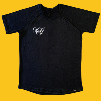 PLAYERA MANGA CORTA NEGRA KONG CLOTHING