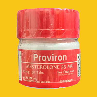 PROVIRON MESTEROLONE ROTTERDAM 25 MG 50 TAB - SDMsuplementos.com