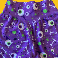 SHORT PARA MUJER MORADO OJOS KONG CLOTHING