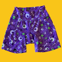 SHORT PARA MUJER MORADO OJOS KONG CLOTHING