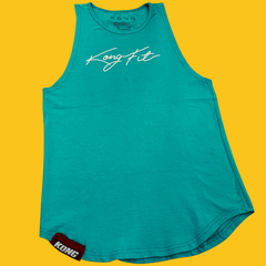 PLAYERA TANK FIT AZULVERDE KONG CLOTHING Información