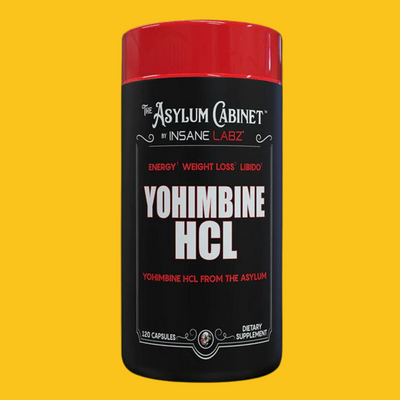 YOHIMBINE HCL 120 CAPS INSANE LABZ - SDMsuplementos.com